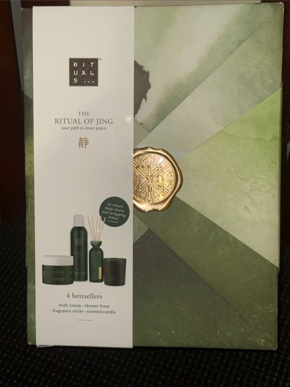 The Ritual of Jing Gift Set - 4pc set your path to inner peace NEW SEALED